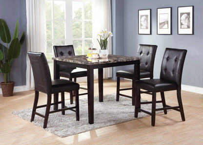 The Marlow Button-Tufted Counter Chair – Set of 2 - view 2