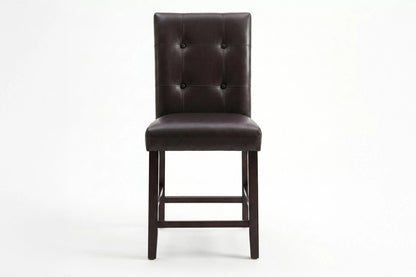 The Marlow Button-Tufted Counter Chair – Set of 2 - view 4