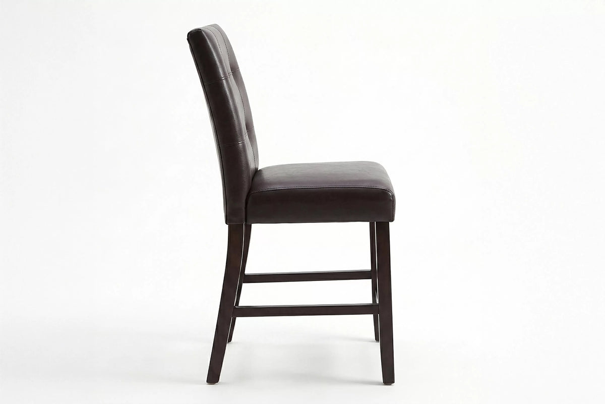 The Marlow Button-Tufted Counter Chair – Set of 2 - view 5