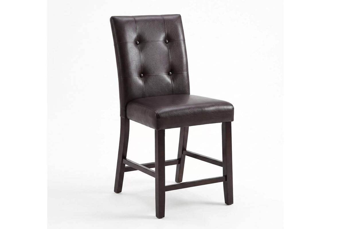 The Marlow Button-Tufted Counter Chair – Set of 2 - view 6