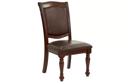 The Clovis Carved Dining Set with Buffet & Hutch – 10 Piece - view 10