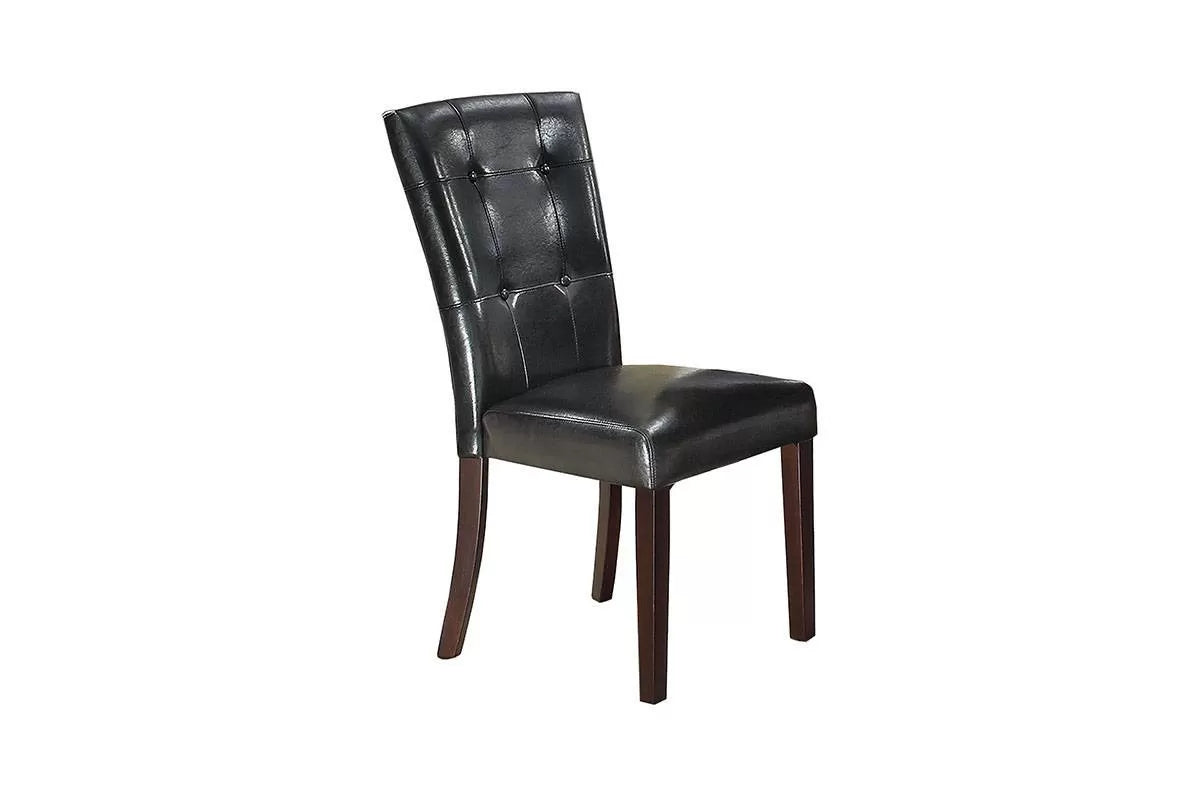 The Regent Black PU Dining Chair – Set of 2 - view 1