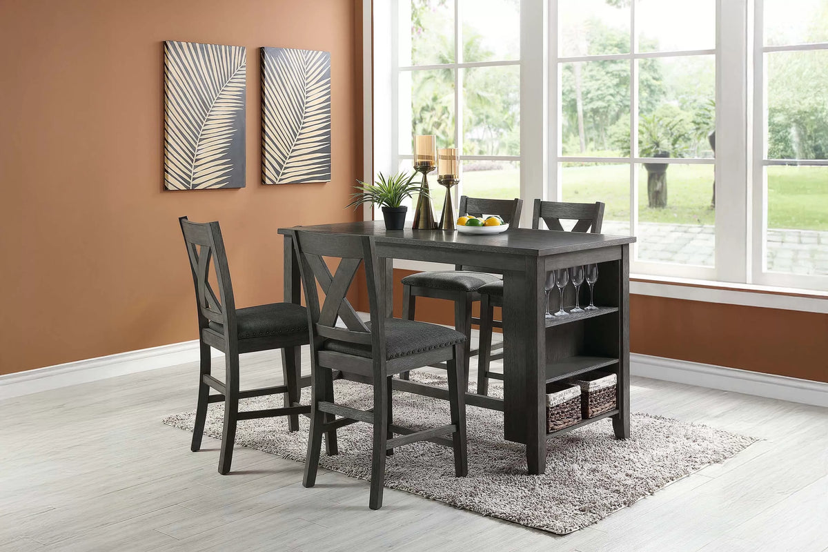 The Ellison X-Back Counter-Height Chair – Set of 2 - view 2