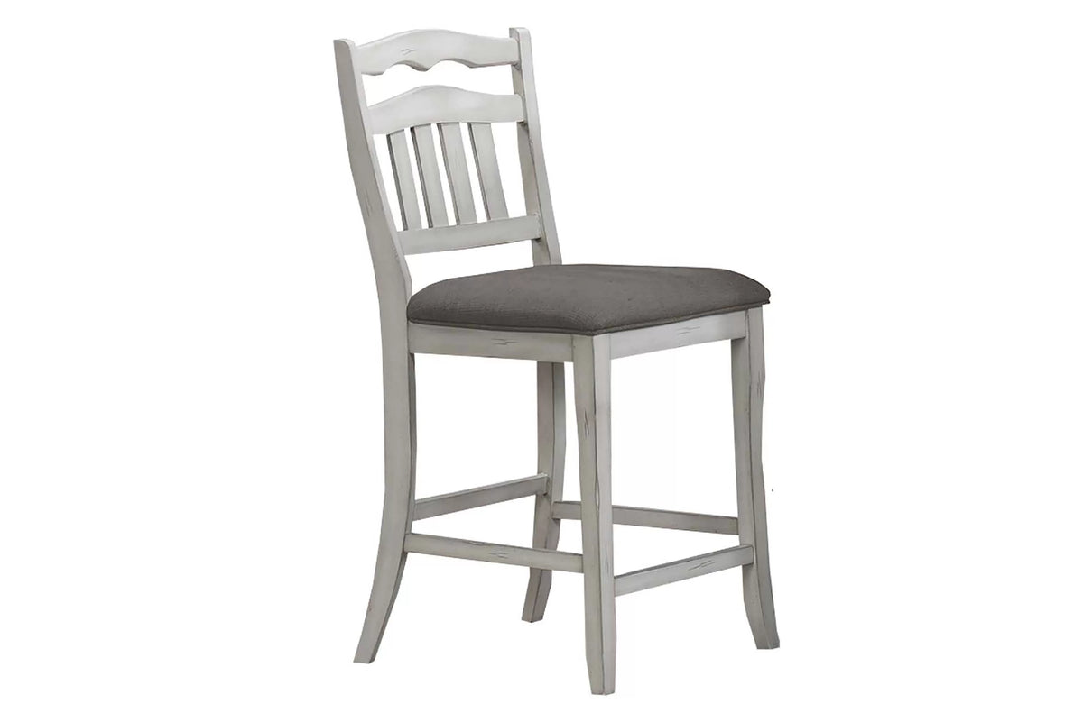 The Weatherford Ladder-Back Counter-Height Chair – Set of 2 - view 1