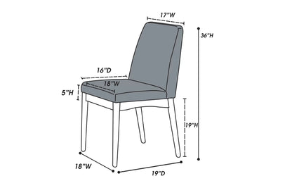 The Marlow Dining Side Chair – Set of 2 - view 7