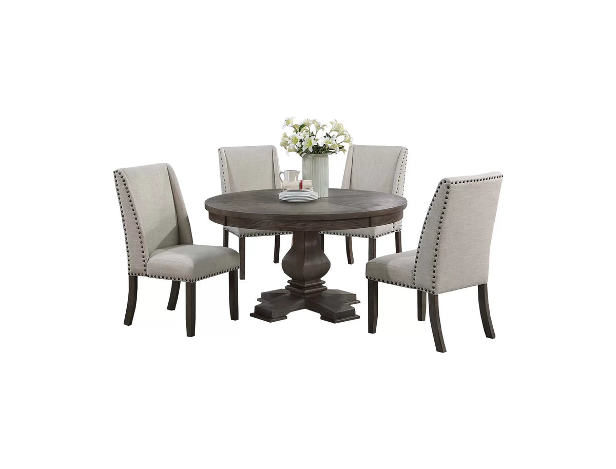 The Harrington Nailhead Dining Chair – Set of 2 - view 4