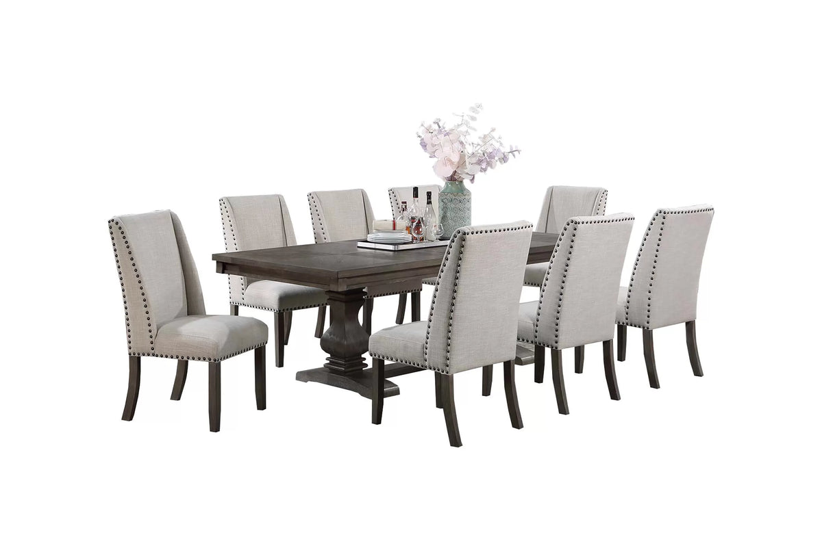 The Harrington Nailhead Dining Chair – Set of 2 - view 5