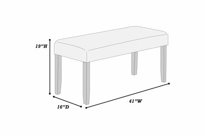 The Kensington Dining Bench - view 3