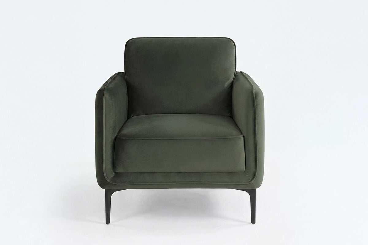 The Emerald Velvet Accent Chair - view 2