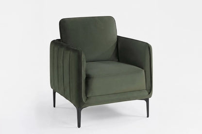 The Emerald Velvet Accent Chair - view 3
