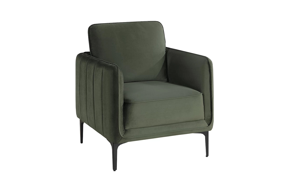 The Emerald Velvet Accent Chair - view 7