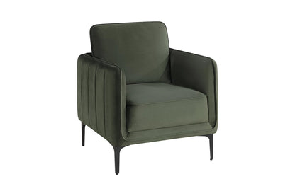 The Emerald Velvet Accent Chair - view 7