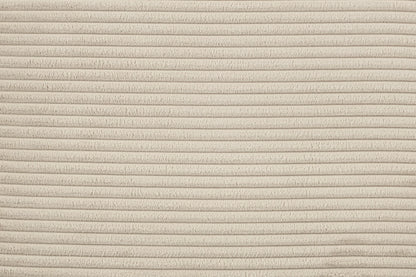 The Dune Beige Corduroy Swivel Chair - view 4