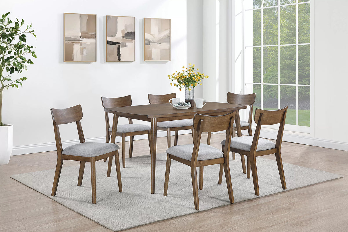 The Ashford Walnut Dining Chair – Set of 2