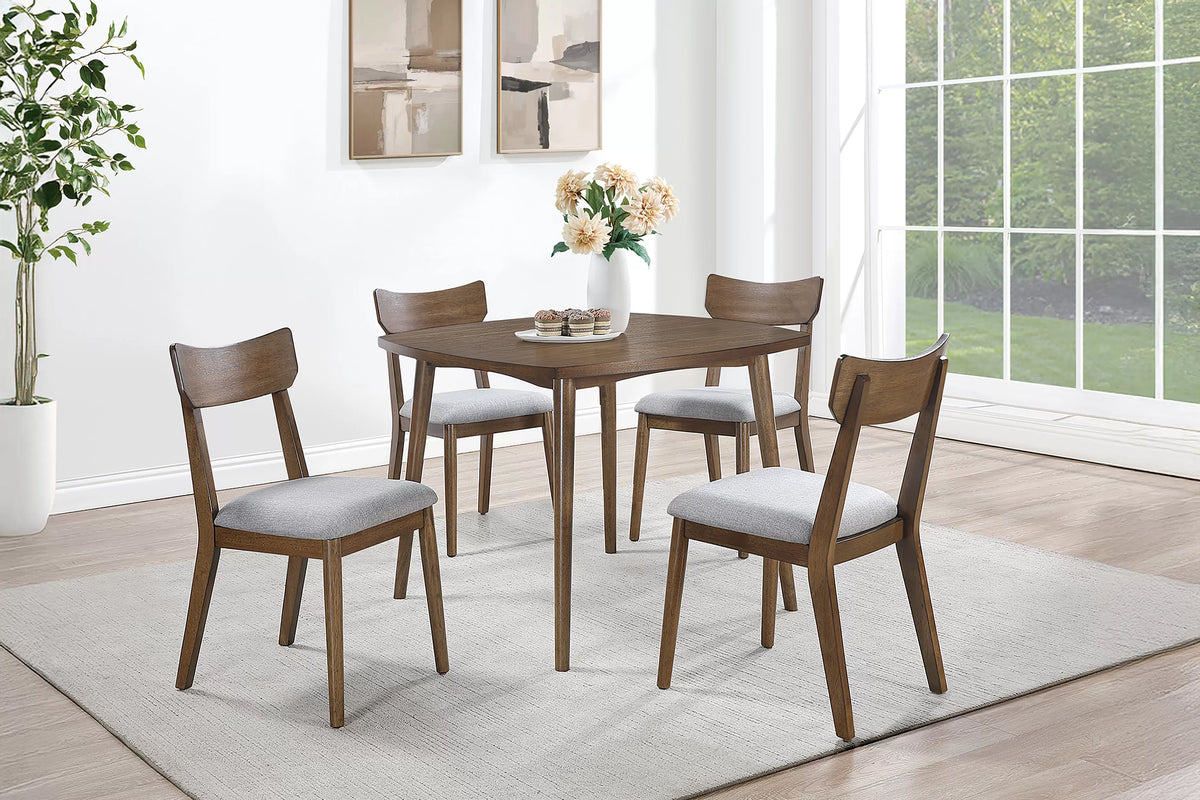 The Ashford Walnut Dining Chair – Set of 2