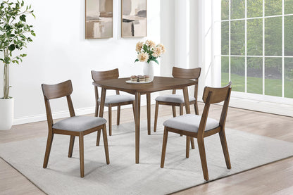 The Ashford Walnut Dining Chair – Set of 2