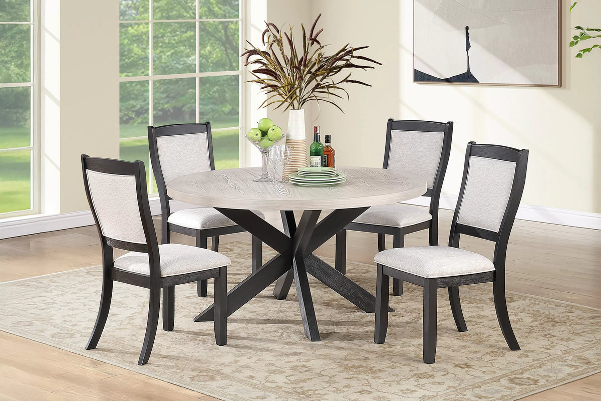 The Bradford Upholstered Dining Chair – Set of 2
