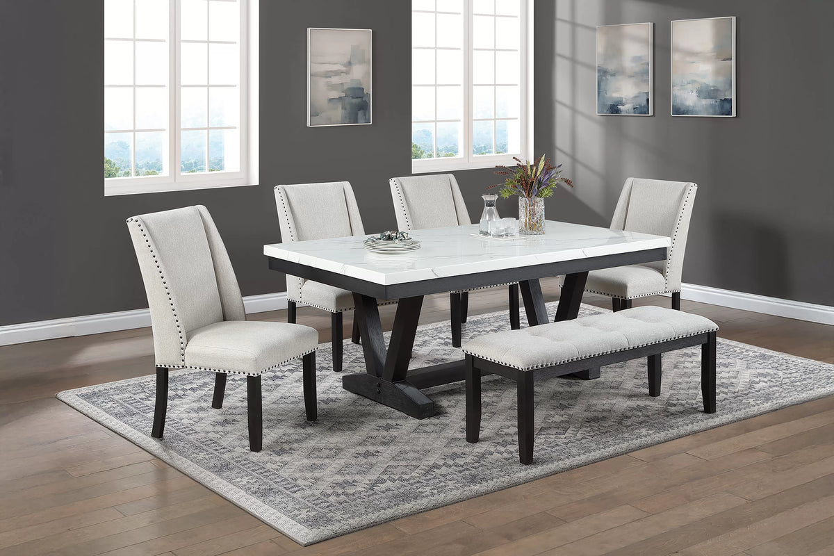 The Hollis Upholstered Dining Chair – Set of 2
