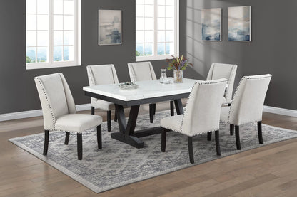The Hollis Upholstered Dining Chair – Set of 2