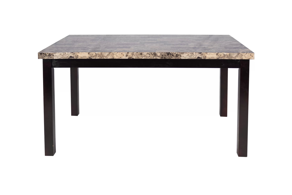 The Mercer Faux Marble Dining Set – 7 Piece - view 2