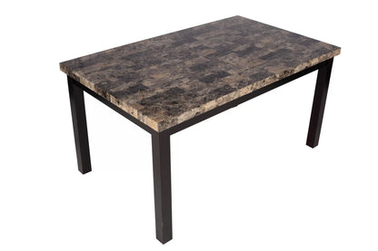 The Mercer Faux Marble Dining Table - view 5