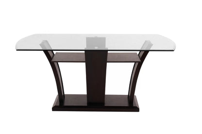 The Merritt Glass Top Dining Table - view 3