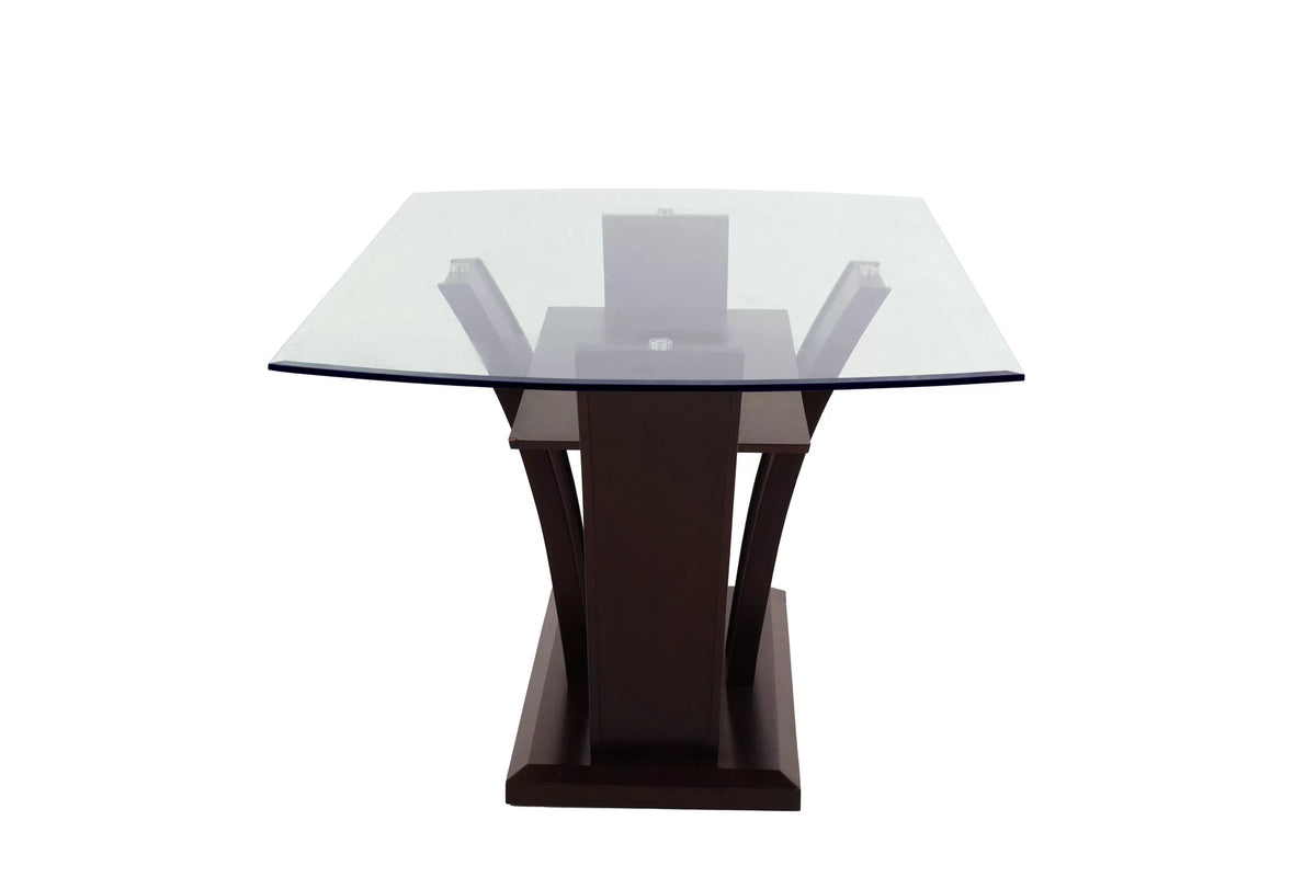 The Merritt Glass Top Tufted Dining Set – 7 Piece - view 4