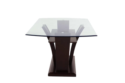 The Merritt Glass Top Tufted Dining Set – 7 Piece - view 4