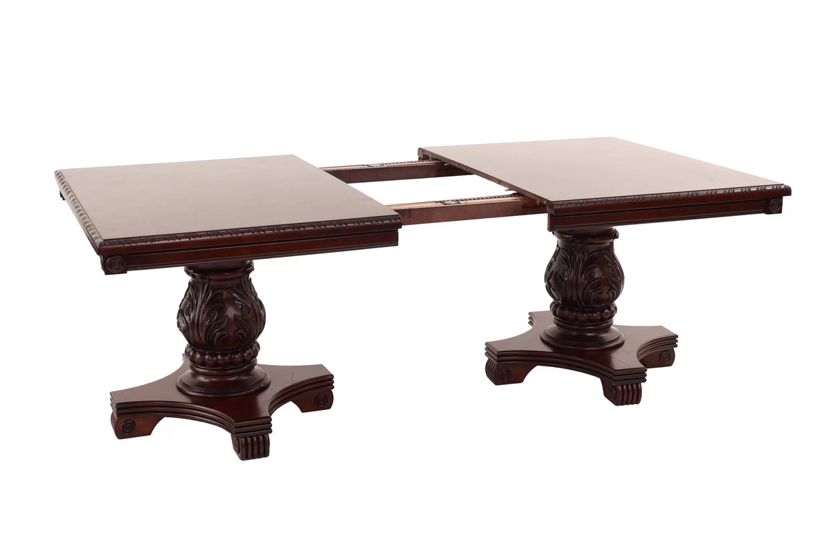 The Clovis Upholstered Dining Set with Buffet & Hutch – 10 Piece - view 5