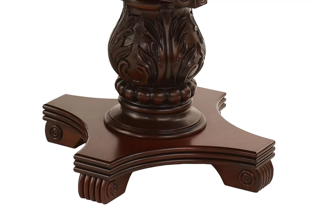 The Clovis Carved Dining Set with Buffet & Hutch – 10 Piece - view 7