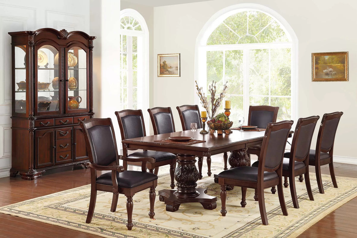 The Clovis Leaf-Extension Dining Table - view 1
