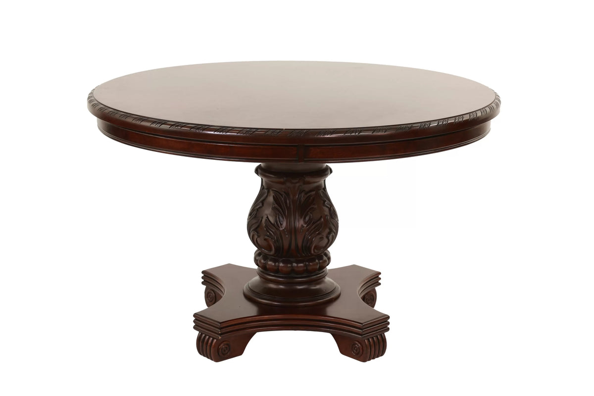 The Clovis Round Pedestal Dining Table - view 3