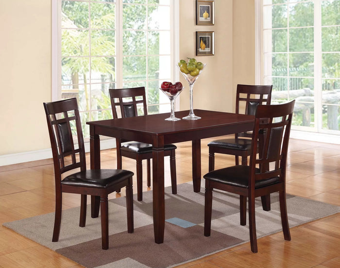 Juego de Comedor Alden Espresso – 5 Piezas