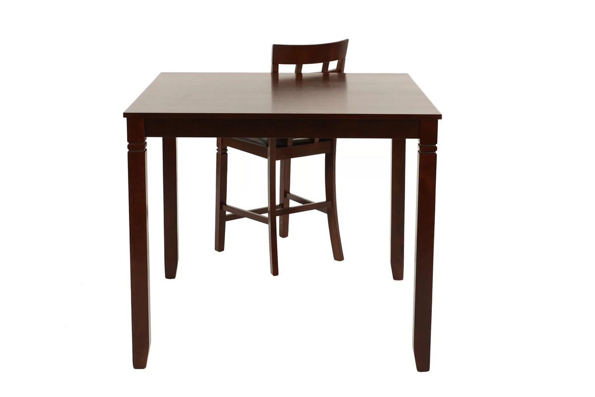 The Graham Espresso Counter Height Dining Set – 5 Piece