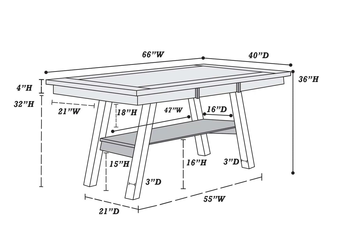 The Langston Dining Table - view 6