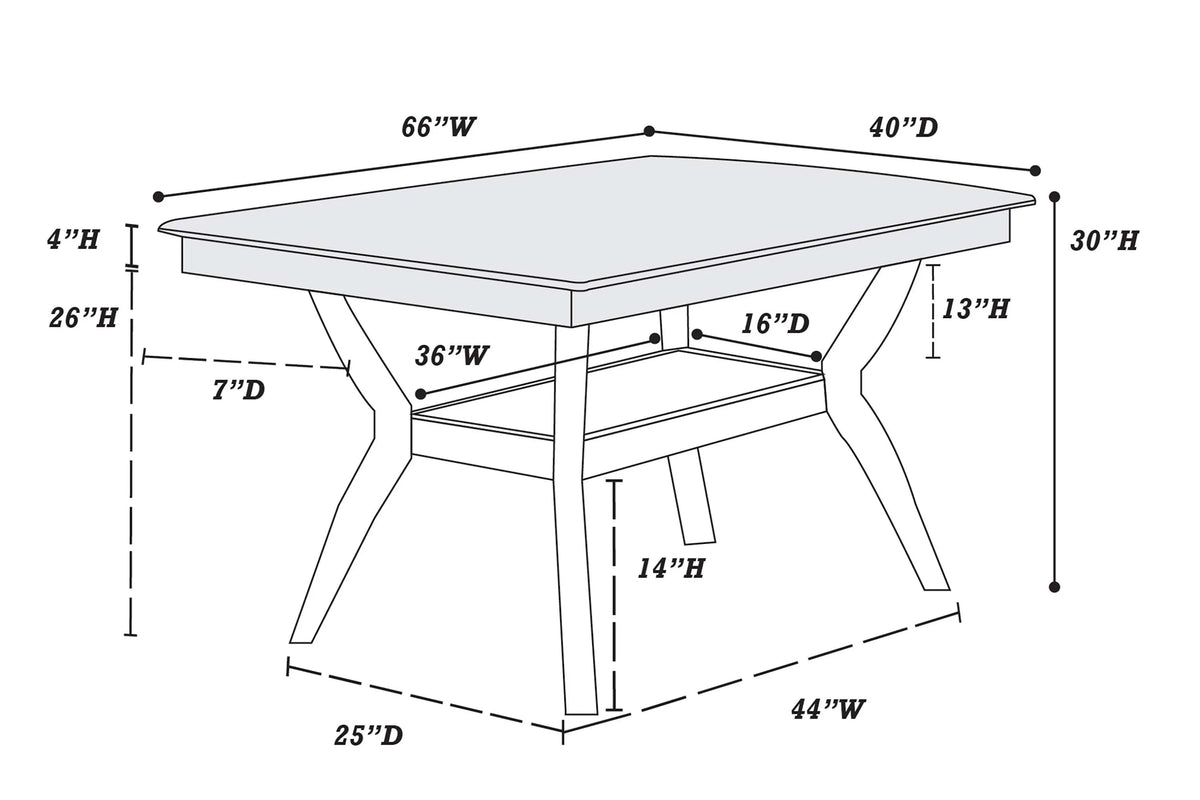 The Remington Dining Set with Server – 8 Piece - view 6
