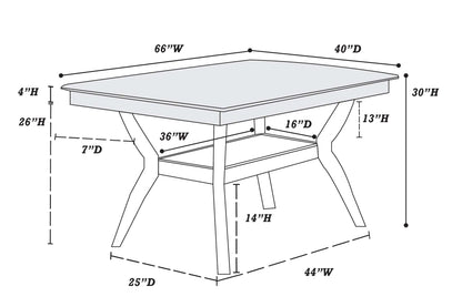 The Remington Dining Set with Server – 8 Piece - view 6
