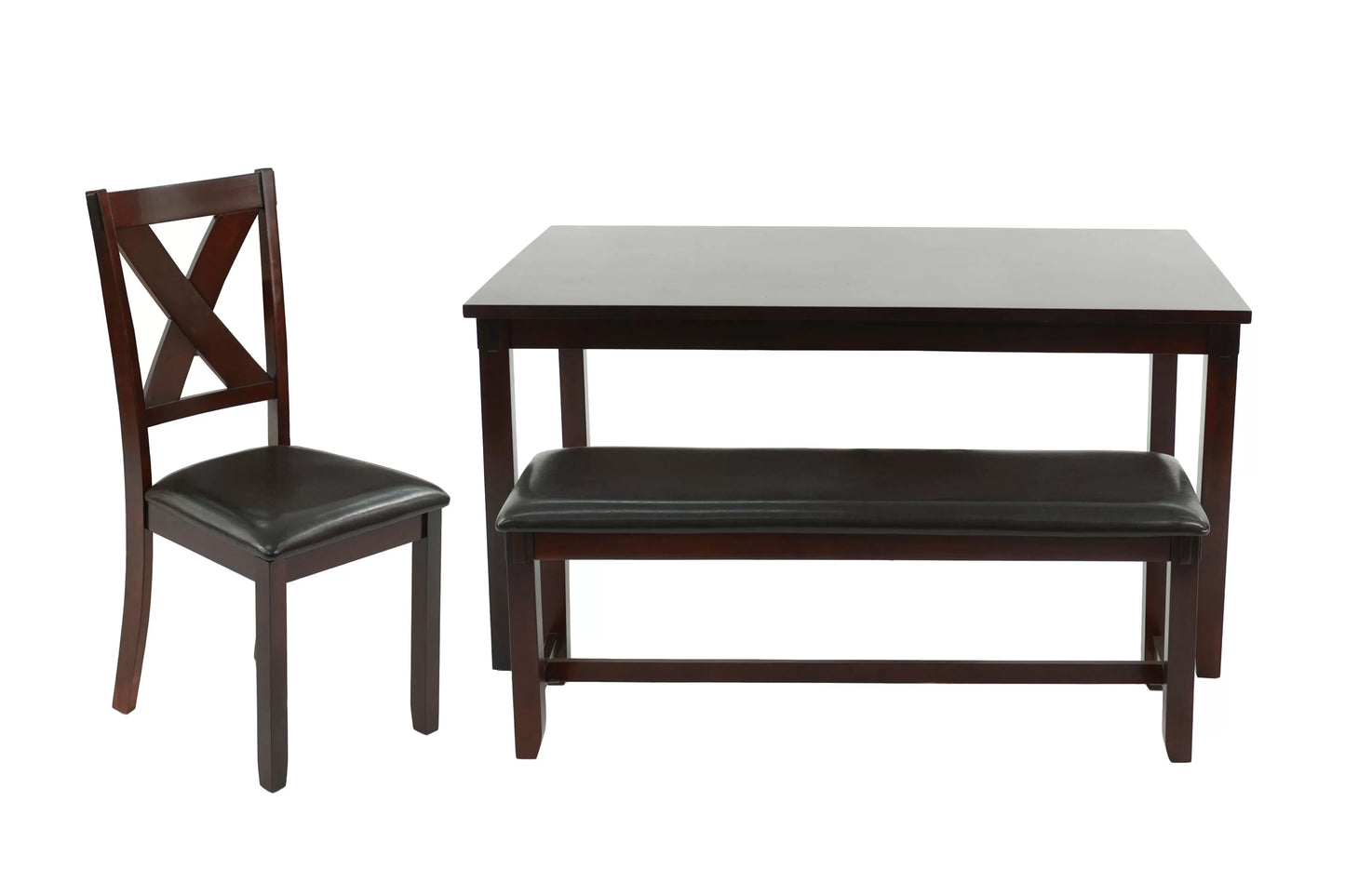 The Mason Espresso Dining Set – 6 Piece