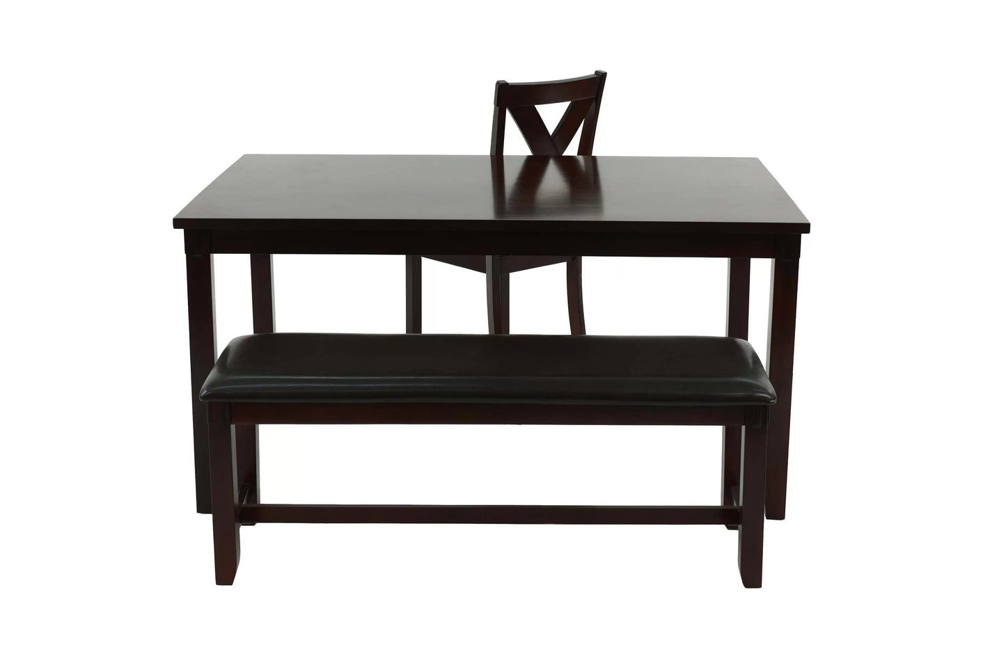 The Mason Espresso Dining Set – 6 Piece