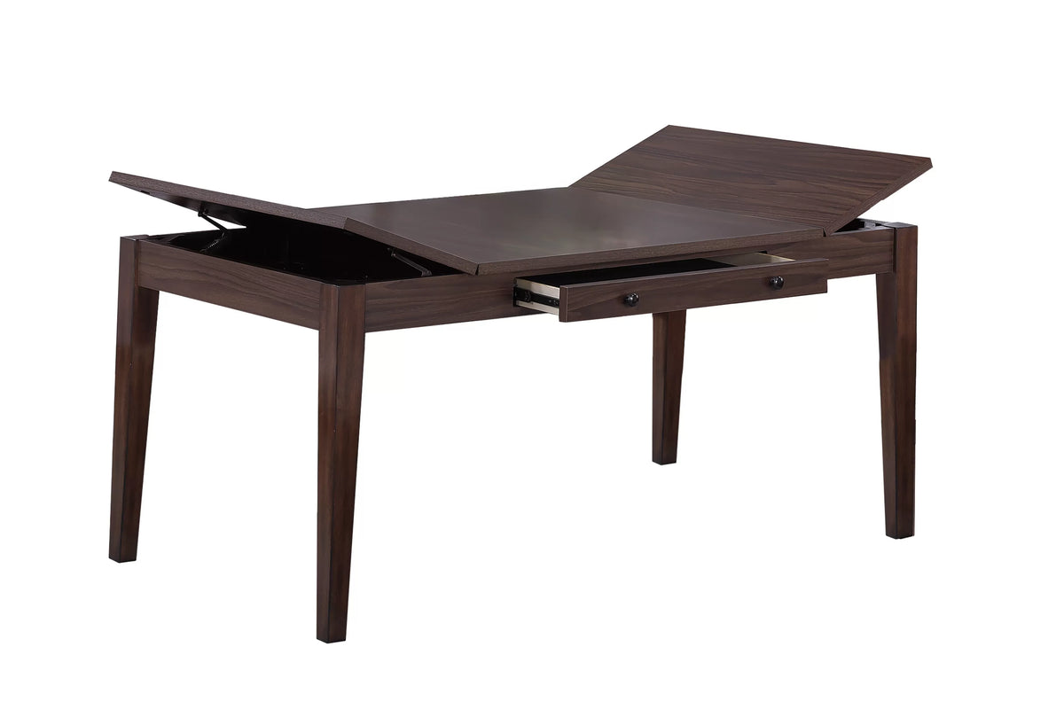 The Beckett Dining Table with Lift-Top Storage - view 6