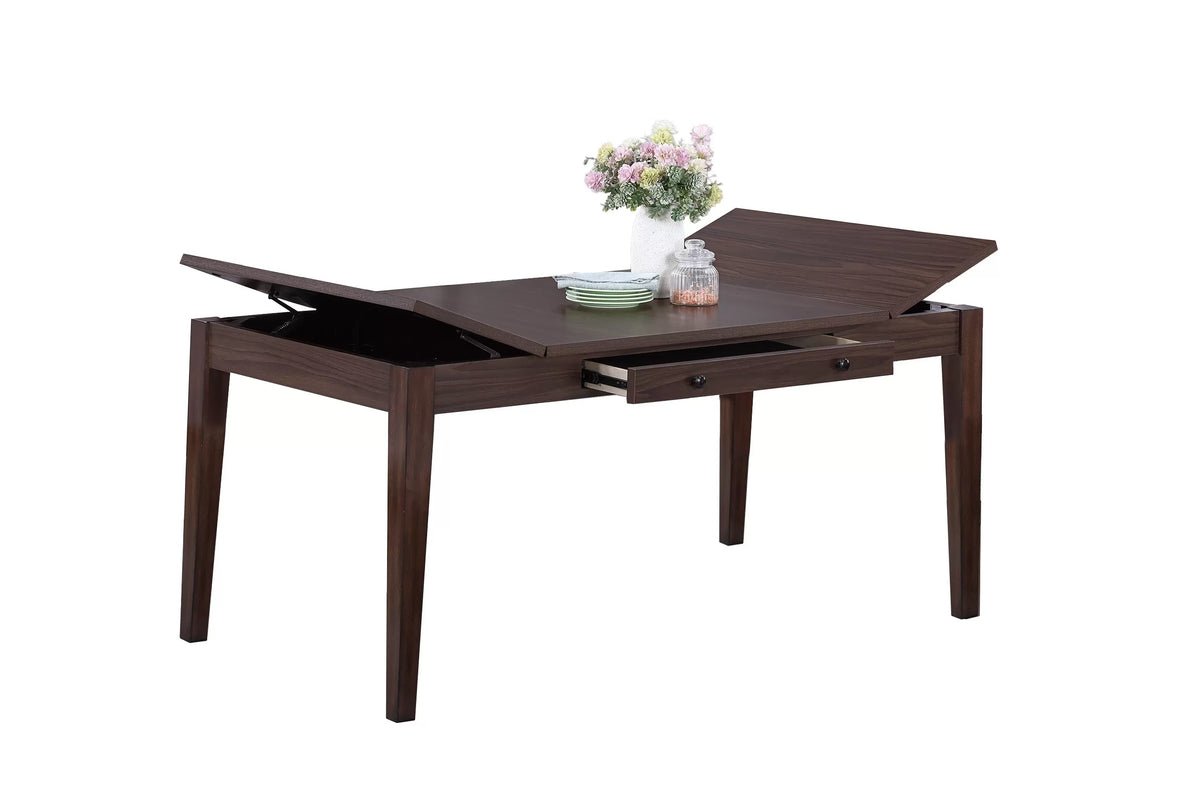 The Beckett Dining Table with Lift-Top Storage - view 7