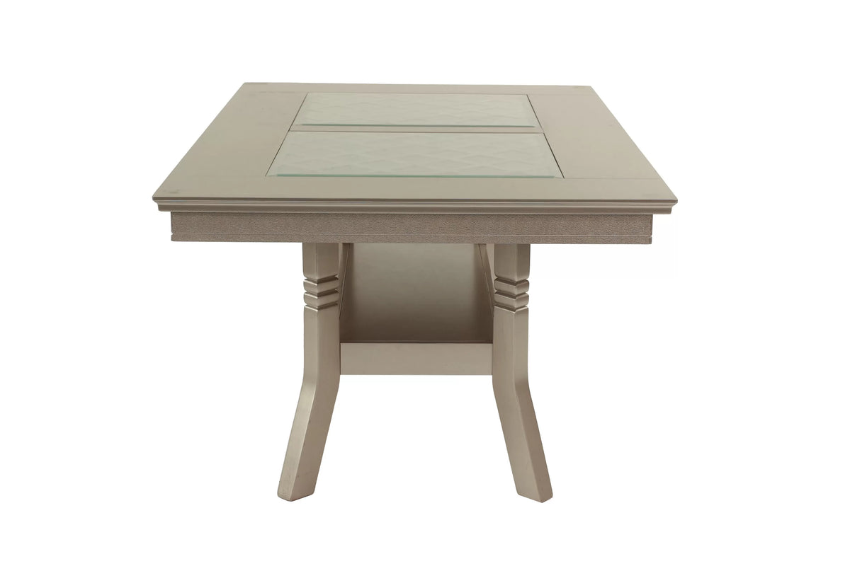 The Caldwell Glass-Top Dining Table - view 3