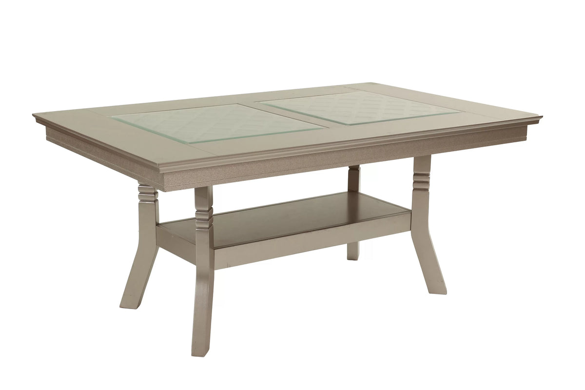 The Caldwell Glass-Top Dining Table - view 4