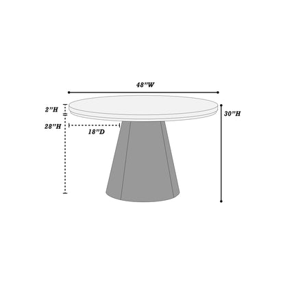 The Pemberton Arched Round Dining Set – 5 Piece - view 7
