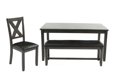 The Mason Gray Dining Set – 6 Piece