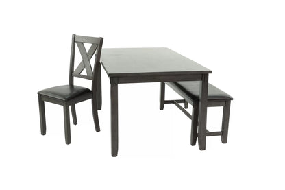 The Mason Gray Dining Set – 6 Piece