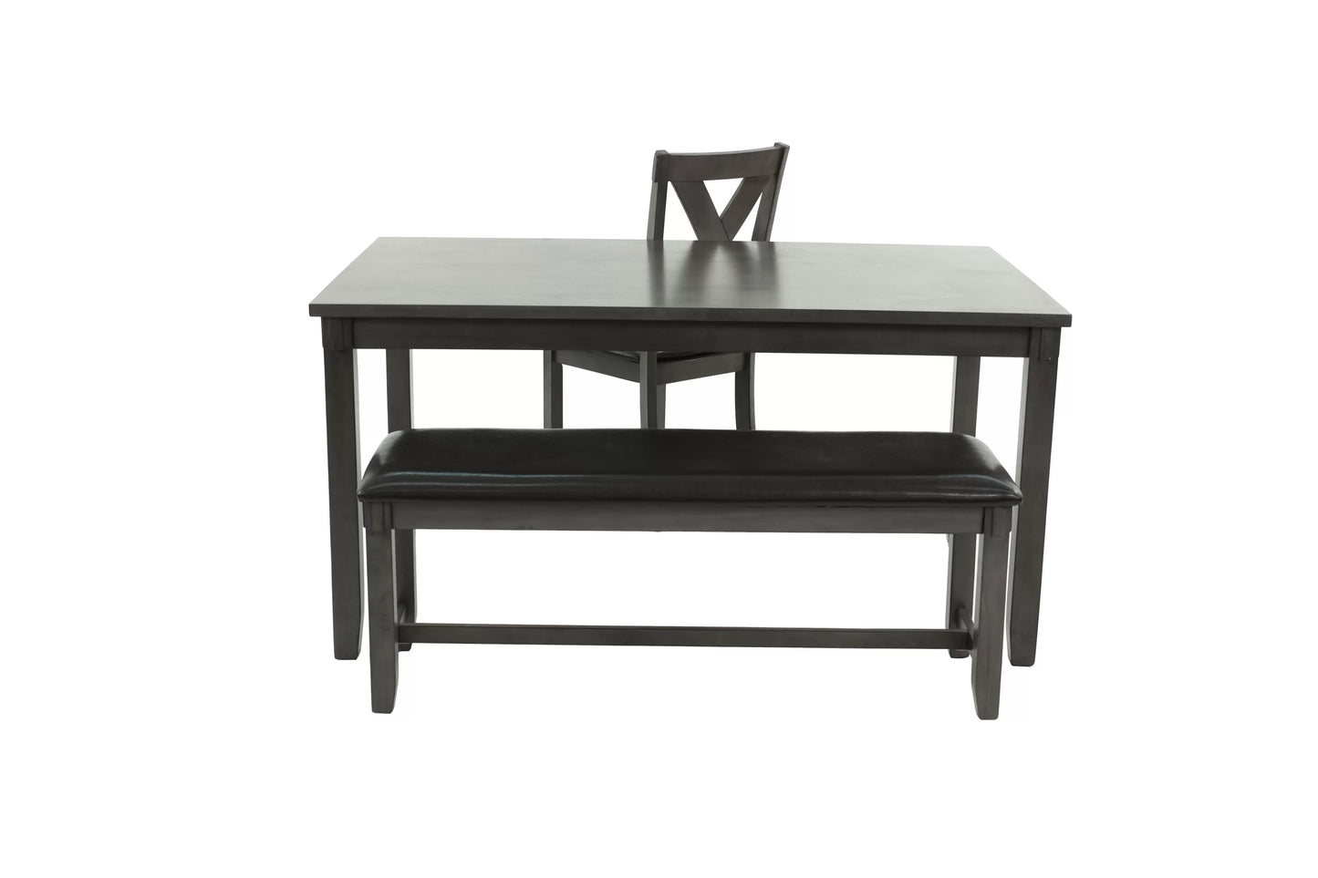 The Mason Gray Dining Set – 6 Piece