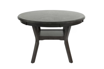 The Grayson Gray Round Dining Set – 5 Piece - view 2