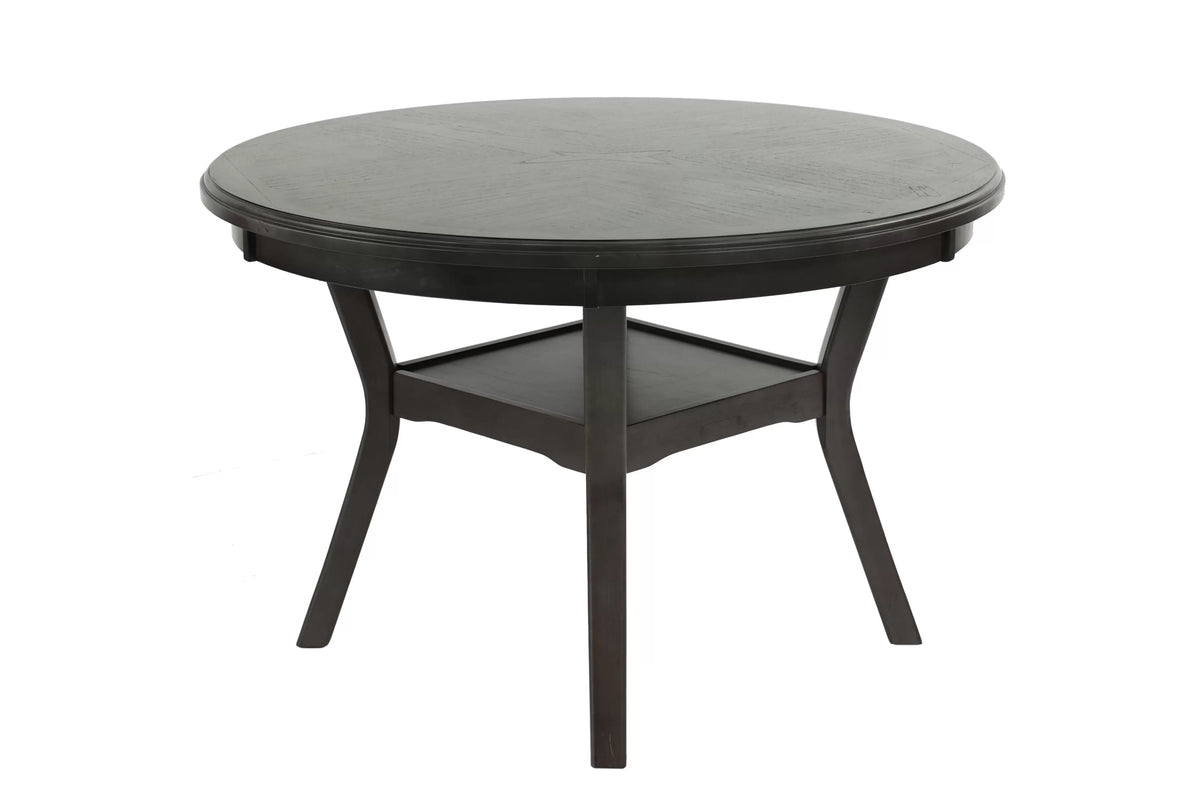The Grayson Gray Round Dining Set – 5 Piece - view 3