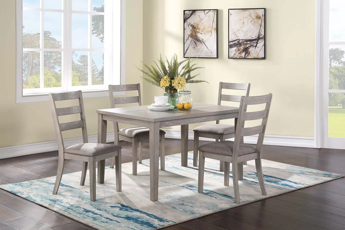 The Parker Gray Dining Set – 5 Piece